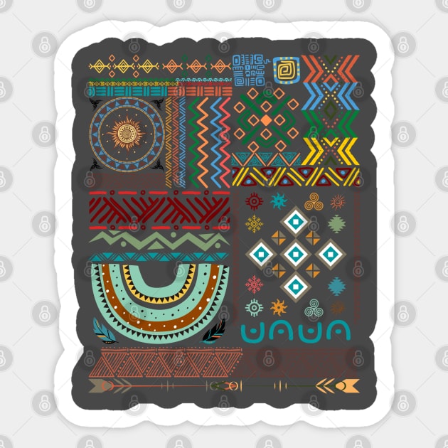 Tribal ethnic Sticker by ByuDesign15